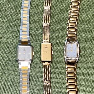 Vintage Ladies Watches , Lot of 3